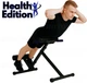 Гиперекстензия угловая WCG Health Edition (регулируемая 5 уровней верхней части, 3 уровня упора для ног, черная) - изображение 1