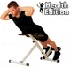 Гіперекстензія кутова WCG Health Edition (регульована 5 рівнів верхньої частини, 3 рівні упору для ніг, біла) - зображення 1