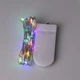 Светодиодная гирлянда на батарейках 3 метра GarlandoPro новогодняя гирлянда роса 30 LED светодиодов Мультиколор - изображение 2
