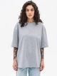 Набор футболок хлопковых оверсайз длинных женских Ray Oversize U0104W-4PACK2 2XL/3XL 4 шт Серый меланж/Белый/Голубой/Синий (RAY2000000038414) - изображение 2