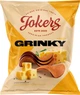 Упаковка гренков Jokers Пшенично-ржаные со вкусом сыра 80 г х 4 шт (4820242442200) - изображение 2