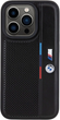 Панель BMW Perforated Tricolor Line для Apple iPhone 15 Pro Max Black (BMHCP15X23PUPVK) - зображення 3