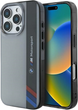 Панель BMW Motosport IML Vertical Stripe для Apple iPhone 16 Pro Gray (BMHCP16L23HTFEG) - зображення 1