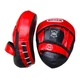Лапы боксерские BOXER гнутые кожа Элит красные - изображение 7