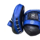 Лапы боксерские BOXER гнутые кожа Элит синие - изображение 3