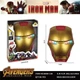 Маска Залізна Людина Iron Man Marvel зі світлодіодною підсвіткою очей 21 см - зображення 4