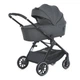 Коляска детская EL CAMINO GENESIS 2в1 (ME 1126 Asphalt Gray) серый - изображение 1