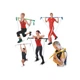 Резиновая лента Gabel Gym Power Training зеленый 9 кг для скандинавской ходьбы и трейлраннинга(DS_472833BEF862) - изображение 5