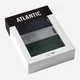 Набор трусов боксеров мужских хлопковых Atlantic 3MH-216 L Синий/Зеленый/Серый (5907086011713) - изображение 4