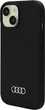 Etui Audi Silicone Case do Apple iPhone 15/14/13 Black (AU-LSRIP15-Q3/D1-BK) - obraz 2