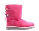 Угги с лентами UGG Australia Bailey Bow II Kids Boot Pink Azalea/Icelandic Blue (размер 29) - изображение 3