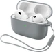 Чехол ArmorStandart Silicone Case with straps для Apple Airpods Pro 3 Grey (ARM88295) - изображение 1