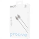 Кабель Proove Dense Metal Type-C to Type-C 60W (2m) white - изображение 2