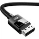 Кабель DisplayPort UGREEN DP114 8K 2м V1.4 нейлонова обплетення Чорний (80392) - зображення 2