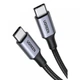 Кабель UGREEN US316 USB Type-C 100W 480 Мбіт/с 2 м Чорний (70429) - зображення 2