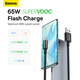 Кабель Baseus Superior Series (SUPERVOOC) Fast Charging Data Type-C 65W 1м Black (CAYS000901) - зображення 12