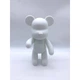 Флюидный медвежонок fluid bear bearbrick, 23 см, с красками YELLOW - изображение 5