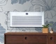 Настенная коробка для роутера Wi-Fi Полка 40*20,5*10 см Белая решетка 2 - изображение 1