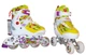 Роликовые коньки Amigo ACTIVA girl (желтые) р. 31-34 - изображение 2