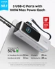 Універсальна мобільна батарея Anker 25000 mAh 165W Silver (A1695H41) ( 18362 ) - изображение 3