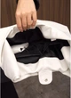 Женская сумка Хобо со съемным кошельком из экокожи SAMBAG Белая (38860371634) - изображение 8