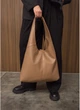 Женская сумка Хобо со съемным кошельком из экокожи SAMBAG Бежевая (3891035840) - изображение 9