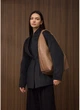 Женская сумка Хобо со съемным кошельком из экокожи SAMBAG Бежевая (38870371634) - изображение 3