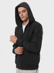 Толстовка на флісі, на блискавці чоловіча Ray BASIC U0405LM 3XL Чорна (RAY2000000001753) - зображення 3