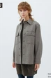 Джинсовая куртка Uniqlo 44(M) Серый (123318) - изображение 1