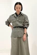 Джинсовая куртка Uniqlo 44(M) Серый (123318) - изображение 8