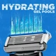 Станок для бритья для мужчин Schick Hydro 5 Sense Sensitive + 2 картриджа - изображение 3