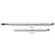 Кисть Coastal Scents Classic Retractable Lip Brush Natural - изображение 2