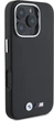 Etui plecki BMW M Smooth Full Wrapped Metal MagSafe Case do Apple iPhone 16 Pro Black (BMHCP16L23PMWK) - obraz 4