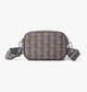 Чоловіча Сумка-Месенджер Cross Body Lacoste Monogram Сірий - зображення 4