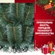 Сертифицированная сосна искусственная пушистая Кармен YaLINKA K18 180 см с высококачественного безвредного огнеупорного материала Белая (90534615) - изображение 7