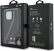 Etui plecki BMW M Edition Carbon Tricolor Lines & Strap do Apple iPhone 16 Pro Black (BMHCP16L23PSVTK) - obraz 7