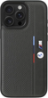 Etui plecki BMW M Perforated Tricolor Detail Line do Apple iPhone 16 Pro Black (BMHCP16L23PUPVA) - obraz 3