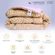 Одеяло антиаллергенное MirSon Сolor Fun Line Geometry №4092 Eco-Soft 140x205 см Зима (2200004876054) - изображение 2