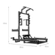 Силовая станция HMS SMP01 с платформой для подъема веса и hip thrust (5907695512304) - изображение 3
