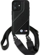 Etui plecki BMW M Edition Carbon Stripe & Strap do Apple iPhone 16 Black (BMHCP16S23PSCCK) - obraz 2