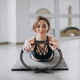 Кольцо для пилатеса Gymtek армированное стекловолокно 38см черный - изображение 2