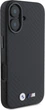 Etui plecki BMW Carbon Wrapped Metal do Apple iPhone 16 Black (BMHCP16S23PUFWC) - obraz 4