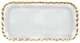 Блюдо Homla Elsoy із золотою окантовкою 49 x 19 см (5904183868653) - зображення 1