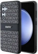 Etui DKNY Leather Mono Stripe & Metal Logo do Samsung Galaxy S24 Plus Black (3666339287481) - obraz 1