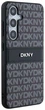 Etui DKNY Leather Mono Stripe & Metal Logo do Samsung Galaxy S24 Plus Black (3666339287481) - obraz 5