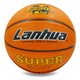 Мяч баскетбольный резиновый LANHUA Super soft F2304 размер 7 оранжевый - изображение 1