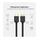 Кабель мультимедійний HDMI M to HDMI M 10.0m HD104 black Ugreen (10110) - зображення 8