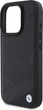 Etui plecki BMW Sign Leather Crossing Lines Pattern do Apple iPhone 16 Pro Max Black (BMHCP16X23RCGPK) - obraz 6