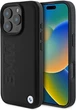 Etui plecki BMW Leather Hot Stamp do Apple iPhone 16 Pro Max Black (BMHCP16XSLLBK) - obraz 1