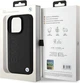 Etui plecki BMW Leather Hot Stamp do Apple iPhone 16 Pro Max Black (BMHCP16XSLLBK) - obraz 8